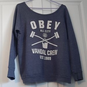 🌟SALE 🌟 OBEY SWEATSHIRT SZ L
